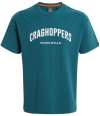 CR702 CET007 Craghoppers Workwear Batley T-Shirt Dark Aegean Blue colour image